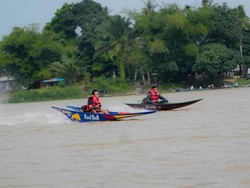 Adu Cepat Balap Ketinting, Potensi Wisata Baru di Pelalawan