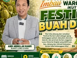 Yuk Daftar Festival Durian Luwu Utara! Raih Hadiah Total 10 Juta