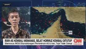 Iran-AS Kembali Memanas, Selat Hormuz Kembali Ditutup