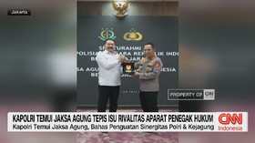 Kapolri Temui Jaksa Agung, Tepis Isu Rivalitas Aparat Penegak Hukum