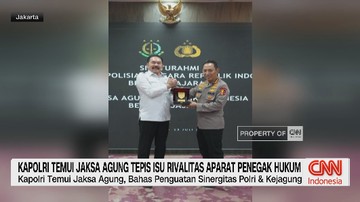 VIDEO: Kapolri Temui Jaksa Agung, Tepis Isu Rivalitas Penegak Hukum