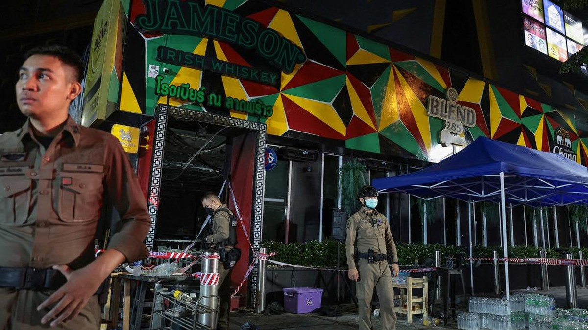 Kebakaran Bar di Bangkok, 27 Orang Tewas