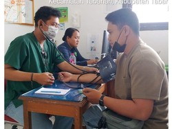 Polres Tabanan Perkuat Layanan Kesehatan, Klinik Bhayangkara Layani 26 Pasien