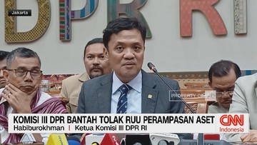 VIDEO: Komisi III DPR Bantah Tolak RUU Perampasan Aset
