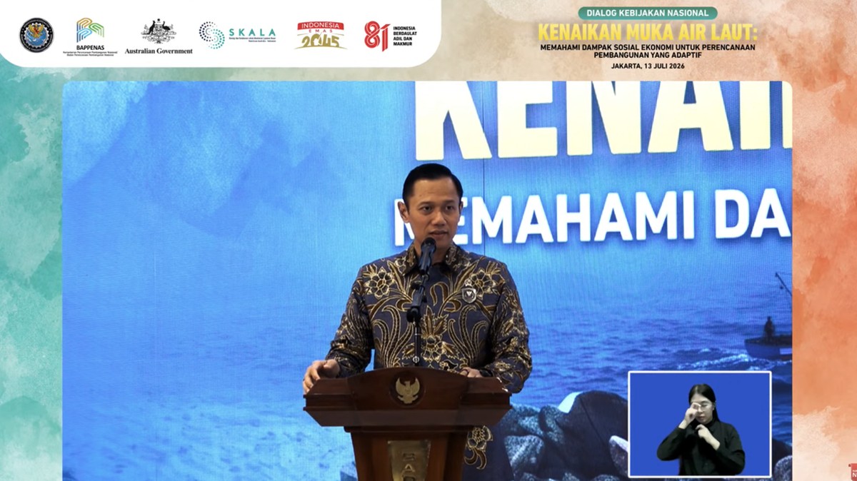 AHY: Giant Sea Wall Bukan Proyek Roro Jonggrang!