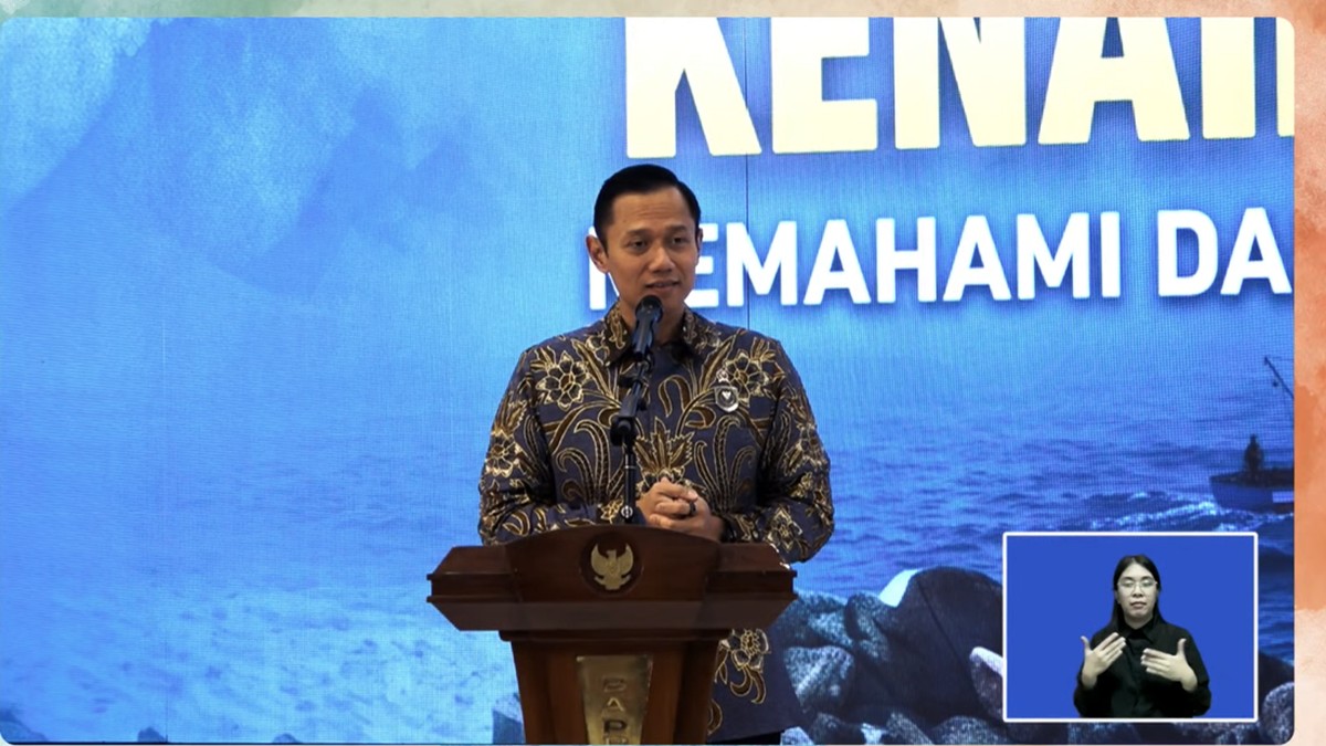 AHY Ungkap Kondisi RI Genting, 49.206 KM Persegi Daratan Bisa Hilang