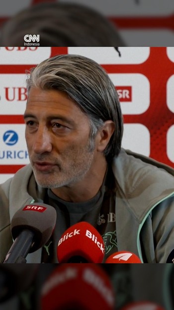 Murat Yakin Soroti Kartu Merah Embolo usai Kalah dari Argentina