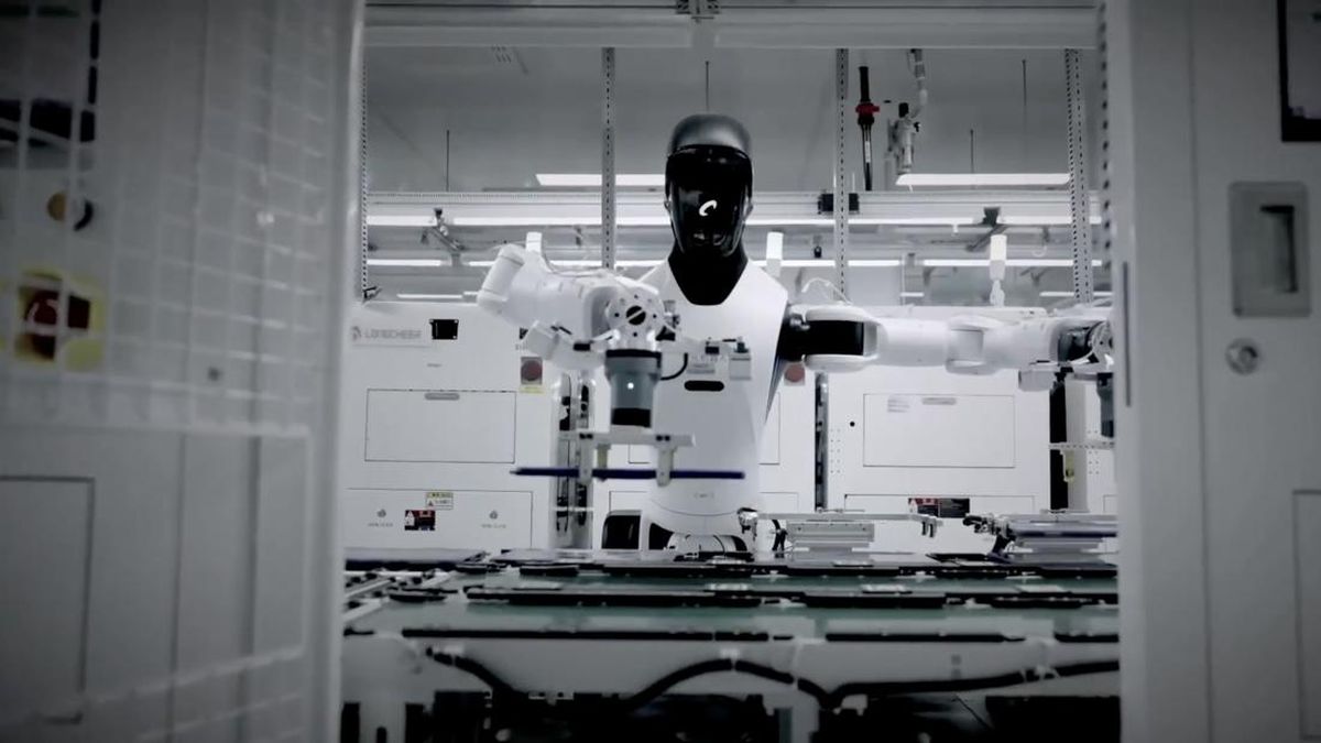 Disiarkan Live Streaming, Robot Humanoid Rakit 17 Ribu Tablet!