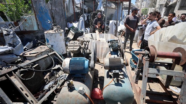 Rudal Israel Hantam Pabrik di Gaza City, 4 Tewas