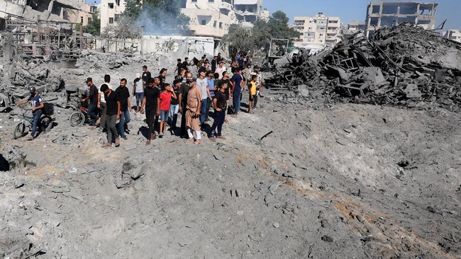 Rudal Israel Hantam Pabrik di Gaza City, 4 Tewas