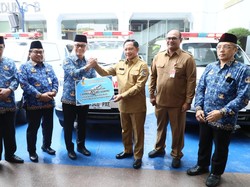 Satgas PRR Terima Bantuan 5 Unit Ambulans dari Korpri