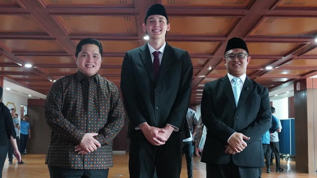 Erick Thohir, Mitchell Baker. Dok PSSI