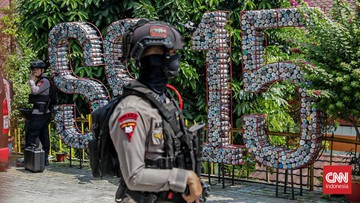 FOTO: Teror Bom saat MPLS di SDN Srenseng Sawah 15