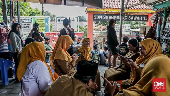 Teror Bom saat MPLS di SDN Srenseng Sawah 15