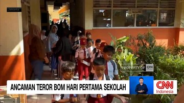 VIDEO: Ancaman Teror Bom Warnai Hari Pertama Sekolah