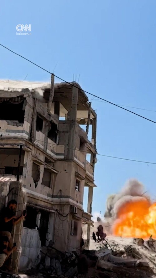 thumbnail video serangan di gaza