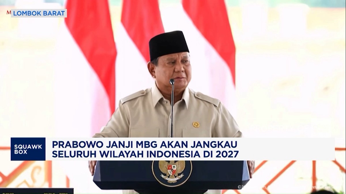 Video: Prabowo Janji MBG Akan Jangkau Seluruh Wilayah RI di 2027