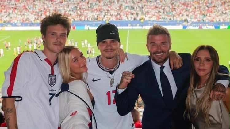 David Beckham dan keluarga