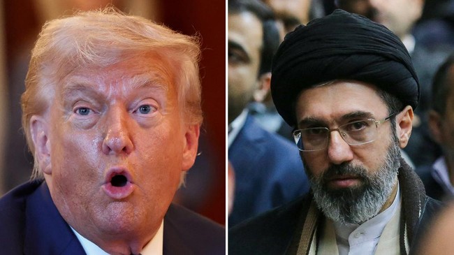Donald Trump dan Mojtaba Khamenei