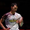 Jonatan Christie saat tampil di Japan Open 2026. (Arsip PBSI)