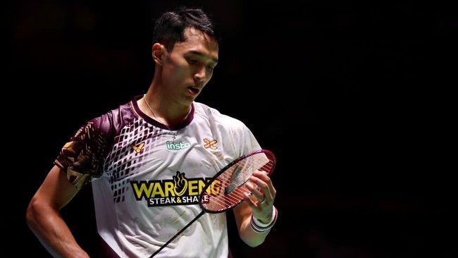 Jonatan Christie saat tampil di Japan Open 2026. (Arsip PBSI)