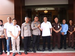 Perkuat Sinergi, Kapolresta Sambangi Kajari Tangerang dan Dandim Tigaraksa