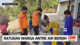 Kemarau Panjang Sebabkan Krisis Air di Pandeglang dan Bogor