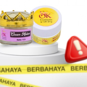 Daftar 14 Kosmetik Berbahaya Temuan BPOM RI Terbaru