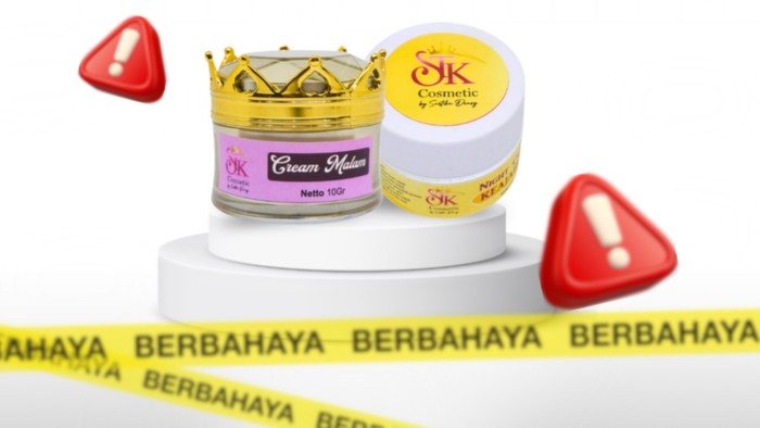 Daftar 14 Kosmetik Berbahaya Temuan BPOM RI Terbaru