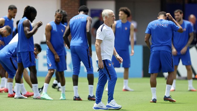 Latihan Timnas Prancis Jelang Semifinal Piala Dunia 2026