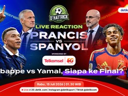 Ayo Tonton! dHattrick Live Reaction Prancis Vs Spanyol
