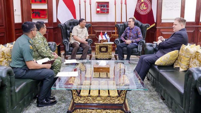 2 Dubes Negara Maju Dunia Temui Menhan Sjafrie Sjamsoeddin