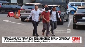 Penampakan Terduga Pelaku Teror Bom SDN Srengseng Sawah