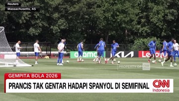 VIDEO: Persiapan Prancis dan Spanyol Hadapi Semifinal Piala Dunia