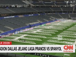 Persiapan Stadion Dallas Jelang Laga Prancis vs Spanyol