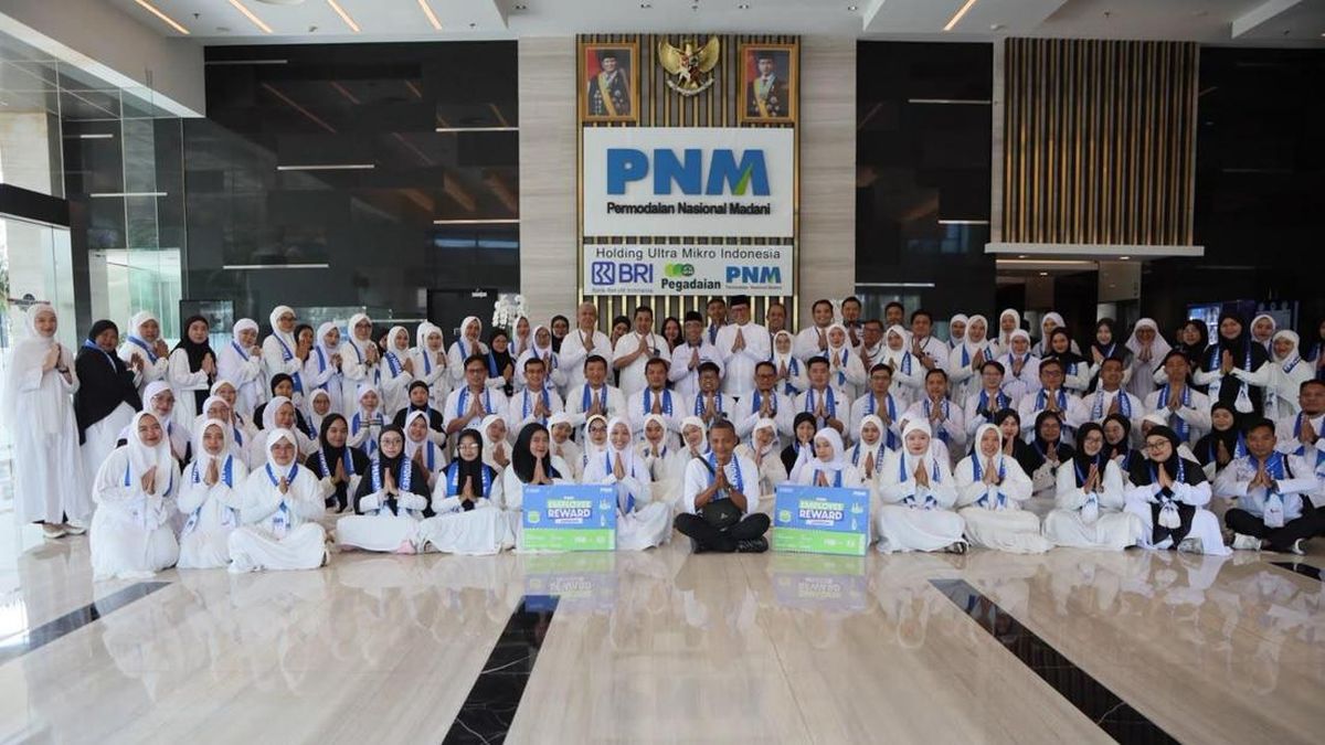 Apresiasi Loyalitas, PNM Berangkatkan Ratusan Karyawan Umrah