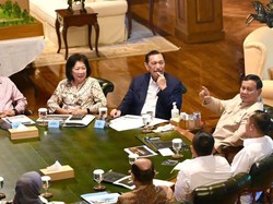 Prabowo Rapat Bareng Luhut dkk di Hambalang, Update Ekonomi Nasional-GovTech