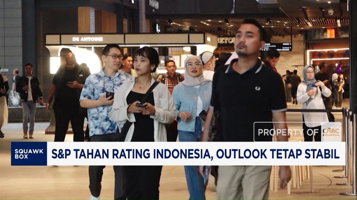 Video: SdanP Tahan Rating Indonesia, Outlook Tetap Stabil