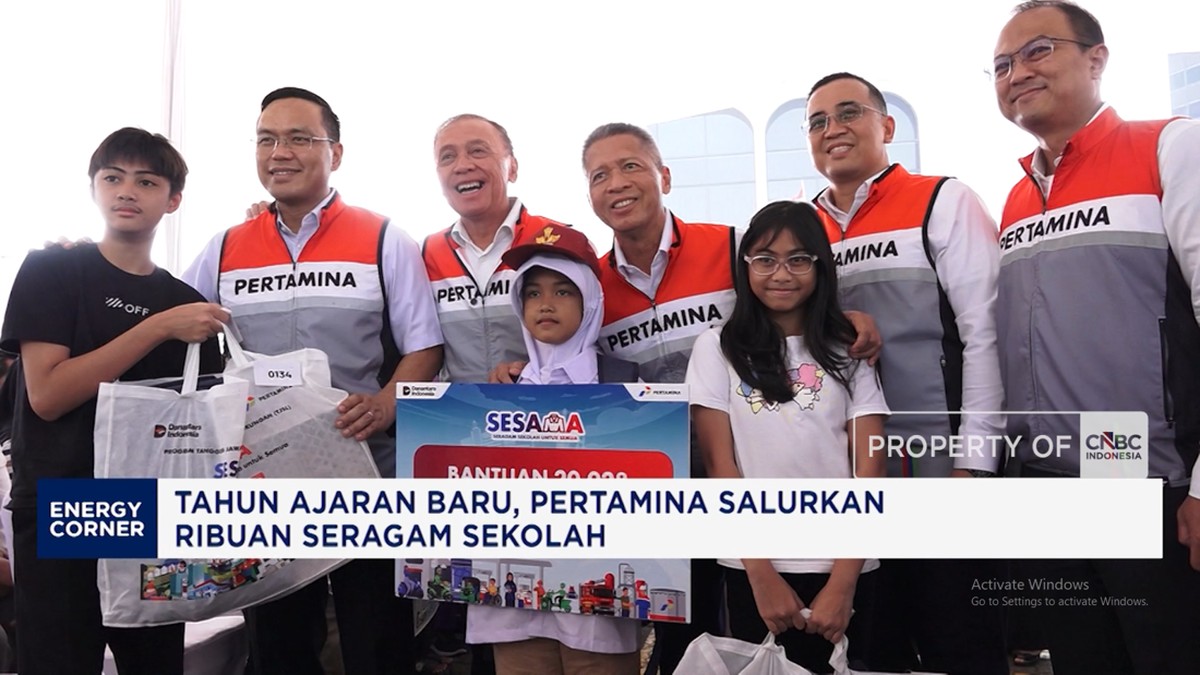 Video: Tahun Ajaran Baru, Pertamina Salurkan Ribuan Seragam Sekolah 