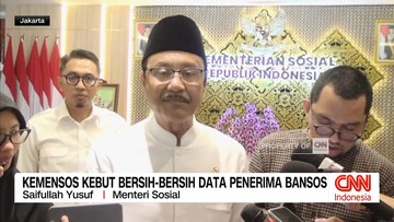 VIDEO: Kemensos Kejar Target Pembersihan Data Bansos