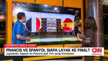 VIDEO: Prancis vs Spanyol, Siapa Layak ke Final?