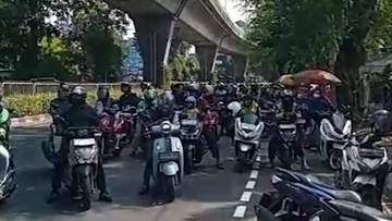 Jalan Tendean Jaksel Ditutup Imbas Pembongkaran JPO