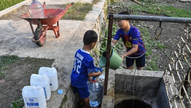 Pulau Jawa Meranggas, Sungai dan Sumur Warga Mulai Mengering