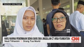 Haru Warnai Penerimaan Siswa Baru SMA Unggulan CT ARSA