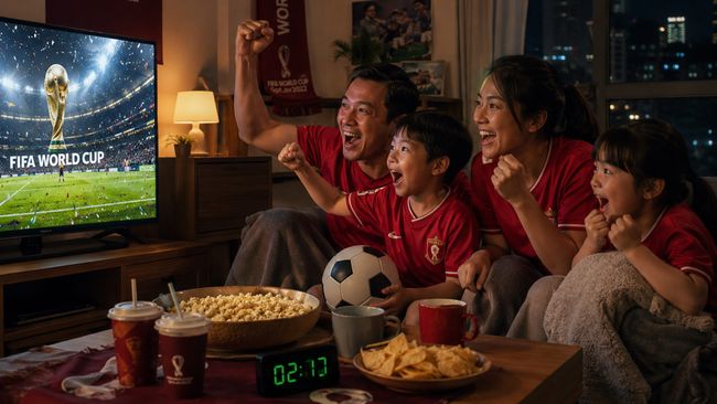 Anak Begadang Nonton Piala Dunia Bisa Ganggu Tumbuh Kembang, Dokter Jelaskan Risikonya
