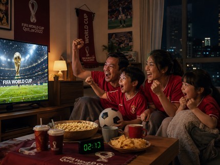 Anak Begadang Nonton Piala Dunia Bisa Ganggu Tumbuh Kembang, Dokter Jelaskan Risikonya