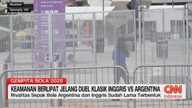 Keamanan Berlipat Jelang Duel Inggris vs Argentina