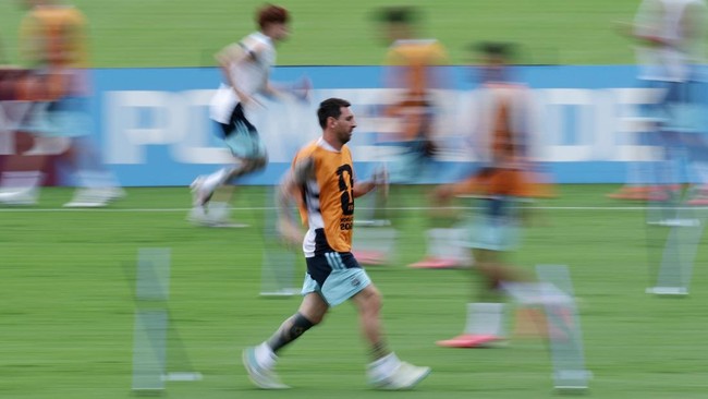Latihan Timnas Argentina Jelang Semifinal Piala Dunia 2026
