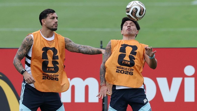 Latihan Timnas Argentina Jelang Semifinal Piala Dunia 2026