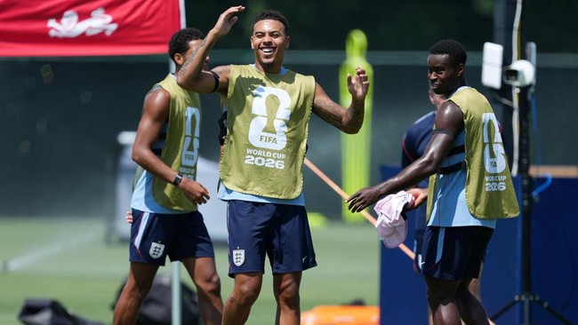 Latihan Timnas Inggris Jelang Semifinal Piala Dunia 2026